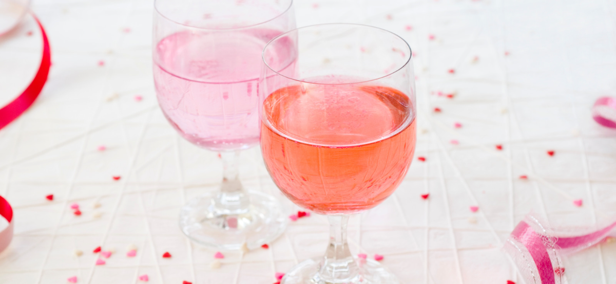 Pink Valentines Day Cocktails