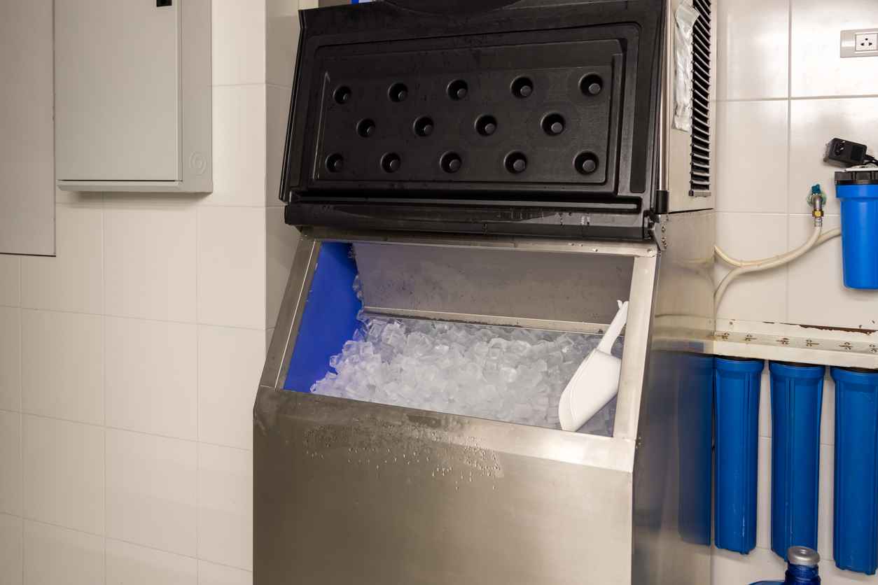 ice machine in a commercial business